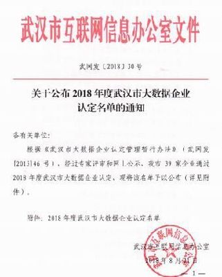 海云基因武漢分公司于2018年獲得高新技術(shù)企業(yè)、大數(shù)據(jù)企業(yè)、科技小巨人等榮譽(yù)